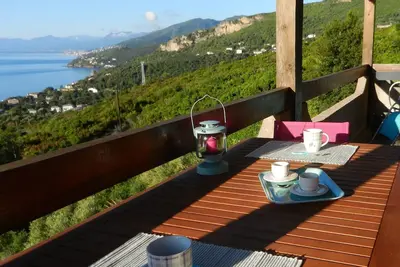 Image de Casa Onda Di Luna – Maison avec vue mer panoramique à Erbalunga