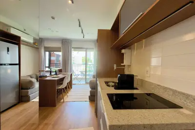 Image de Apartment in Perdizes, 4th floor, with A/C, near Allianz Arena.