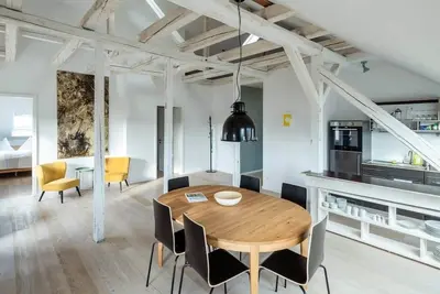 Image de Loft on the top floor of the Häselburg with far-reaching views