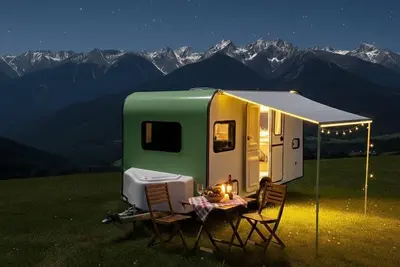 Image de Mobile Caravan Hotel Suite - 3 with 220v Ready to Stay Antalya Region