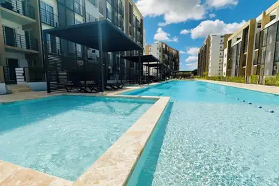 Modern 1br with Pool and Bbq | Near Downtown