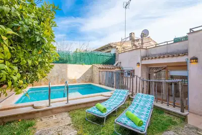 Image de Caldentey - Beautiful village house with private pool and free WiFi