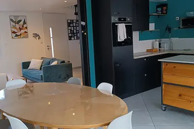 Image de Maison de ville avec Jardin 6p, terrasse privée et Wi-Fi