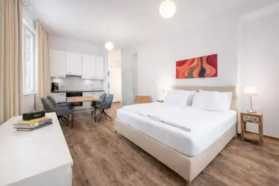 Image de 55 m² Apartment mit 2 Schlafzimmern für bis zu 6 Personen