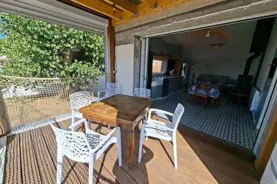 Image de Maison de vacances « La Maison De L'écume » avec terrasse, jardin et Wi-Fi