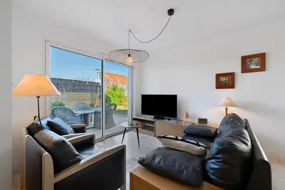 Image de Maison de vacances « La Maison Des Peupliers » avec terrasse et climatisation