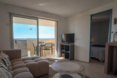 Image de Riboleys - T3 climatisé avec piscine face à la mer