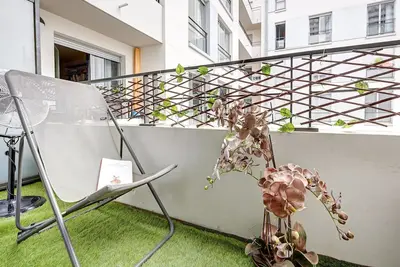 Cocon lumineux avec balcon - Quartier Villette