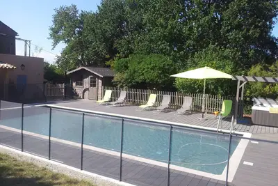 Image de Gîte  4 pers au calme en campagne, commodités 5 min à pied. , piscine et+