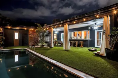 Image de Jardins d'eden | turfed pool | 6min beach