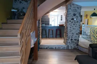 Image de Maison de village de montagne calme paysage magnifique animaux acceptés