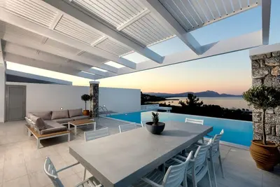 Image de Thrilling Rhodes Villa | Villa Artemis | 4 Bedrooms | Breathtaking Sea Views |.