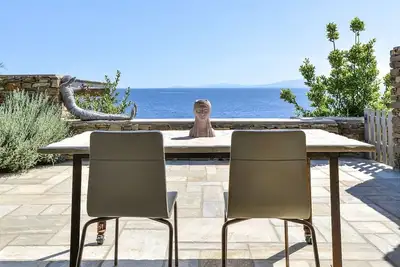 Image de Lavish Tinos See Front Villa | Villa Areti | 2 Bedrooms | Breathtaking Sea.