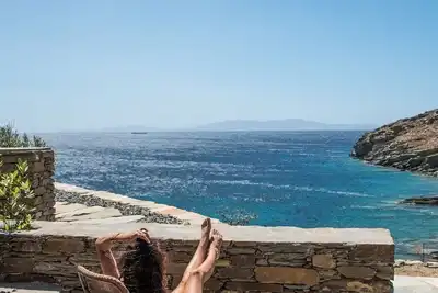 Image de Dazzling Tinos See Front Studio | Domus Elia Studio | Breathtaking Sea Views |.