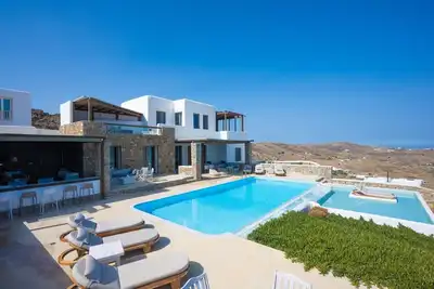 Image de Divine Mykonos Villa Ananke, 4 Bdr, Private Pool & Plunge Pool, Sea Views