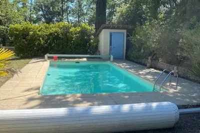 Image de L'Orée Haut. Maison 8 couchages dans le parc naturel régional du Lubéron