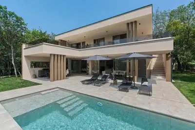 Image de Villa Boschetto with private heated pool and Bbq for 6+2 guests near Umag