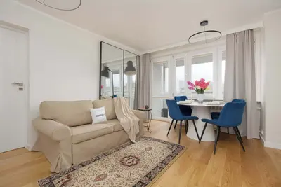 Image de Emilii Plater 47 Warsaw | Cozy Apartment | View of the Palace of Culture and Science