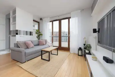 Image de Cybernetyki 7d Warsaw | Family Apartment for 8 people | 3 bedrooms | Garage | Balcony