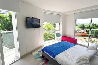 Image de Modern apartment near the ocean with Jacuzzi in Cartagena
