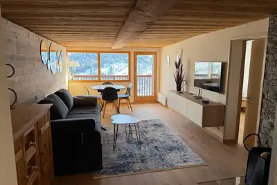Image de La Marmotte - Appartement cosy avec vue imprenable sur le Val d'Hérens