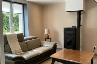 Image de Maison de vacances « Au cœur de la nature » avec terrasse privée, jardin partagé et Wi-Fi