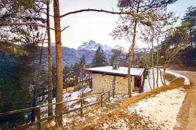 Image de Panoramic Chalet in the Eni Village near Cortina D'Ampezzo - Spa - Restaurant