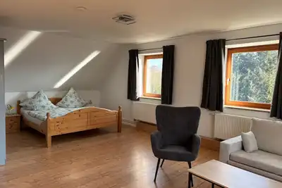 Image de Vacation apartment 3 - Falkenhagen: Holiday apartments and canoe rental