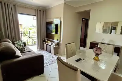 Image de Cozy apartment (1 suite, 1 single bedroom) 3 minutes from downtown Foz do Iguaçu.