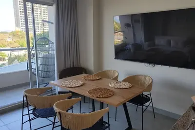 Image de 2-bedroom apartment in tranquil Santa Marta with Ac