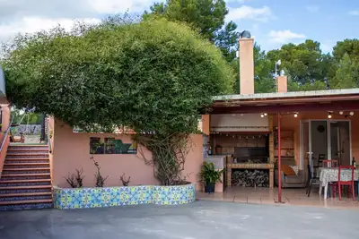 Image de Rural shelter with private pool in Sierra Calderona, 30 km from Valencia.