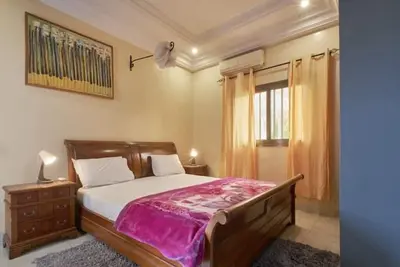 Image de Chambre prestige avec cuisine et piscine