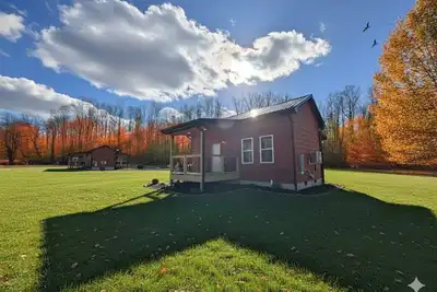 Image de Cozy 1-bedroom 1- bath with queen sleeper sofa cabin in beautiful Cosby