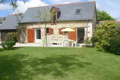 Image de Maison de vacances « Le Nid du Goéland » avec terrasse privée, jardin commun et Wi-Fi