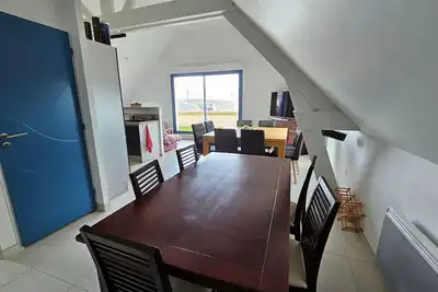 Image de Grand Duplex avec vue sur la baie de Camaret