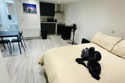 Image de Studio near London Waterloo with private kitchen and bathroom