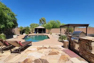 Image de Spectacular oasis with private pool, large yard, & game room