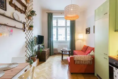 Image de Beautifully designed 1-bed apartment by Vyšehrad