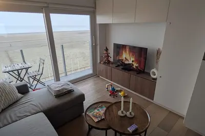 Image de Zeezicht studio met aparte slaaphoek