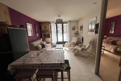 Image de Rez-de-chaussée, terrasse, télévision, 29m², Villard de Lans