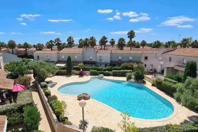 Image de Nouveauté - Maison de Vacances climatisée - Piscine, proche plage et commerces