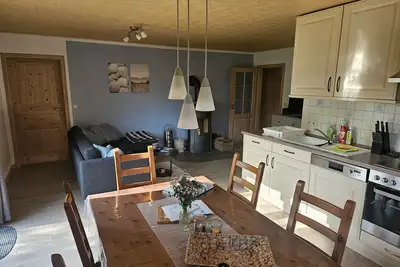 Image de Maison de vacances Apfelblüte de style suédois sur l’île de Pellworm