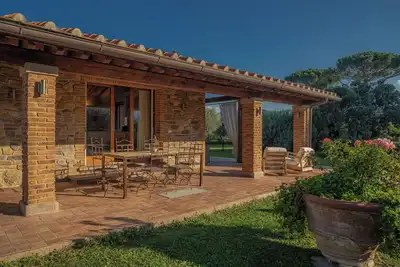 Image de Merveilleuse maison de vacances privée pour 8 personnes avec Wifi, climatisation