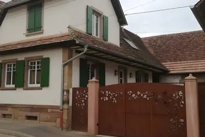 Image de Gîte L'azuré, Alsace : maison de vacances avec terrasse privée et Wi-Fi