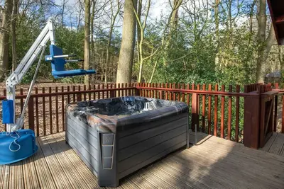 Image de Garwnant Silver Birch Wheelchair Accessible Cabin, Cwmtaf