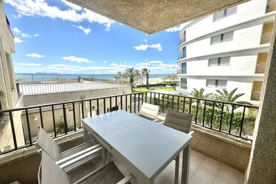 Image de Appartement 2 ch, parking privé, clim, à 100m de la plage
