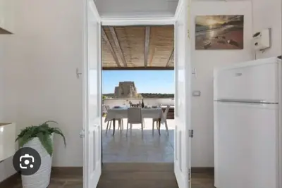 Image de Maison de vacances avec Wifi, bain à remous, climatisation, Tv, terrasse, près de Otrante