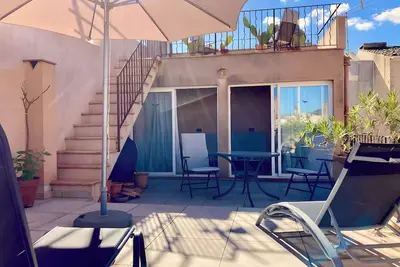 Image de Maison de vacances à Artà avec vue sur la ville et le château, pour 4 personnes