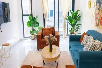 Image de Bright Designer 2br/3ba | Balcony | Washer | Almadies