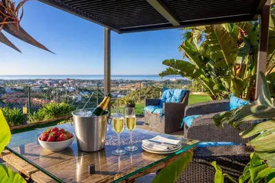 Image de Elegant hillside Studio with Mediterranean views, near Marbella + Puerto Banus